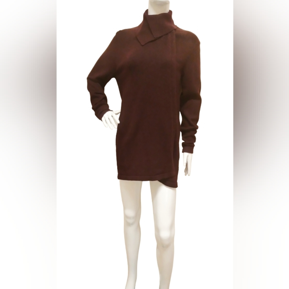 Melanie Lyne Purple Long Sleeves Cardigan Sweater Size Medium